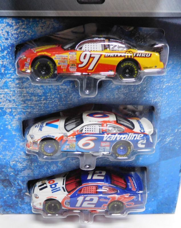 画像: 2000 HOT WHEELS RACING "COMMEMORATIVE RACING 4-PACK"【#44 (SPECIAL CHROME EDITION), #97, #6, #12】　