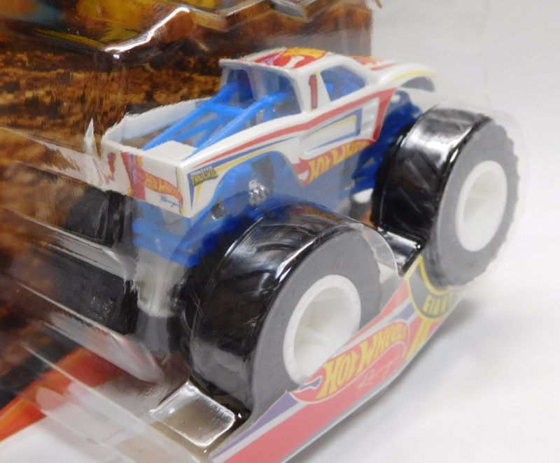 画像: 2018 HW MONSTER TRUCKS! 【HOT WHEELS RACING】 RACE TEAM WHITE (includes COLLECTABLE WHEEL!)