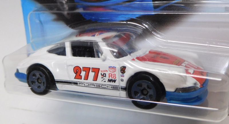 画像: 【"URBAN OUTLAW" '71 PORSCHE 911 (BLUEシャーシ）】 WHITE/5SP(NEW CAST)(インターナショナル・ショートカード）