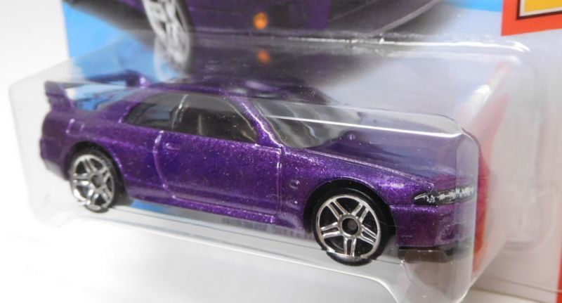 画像: 【NISSAN SKYLINE GT-R R33】 PURPLE/PR5(インターナショナル・ショートカード）