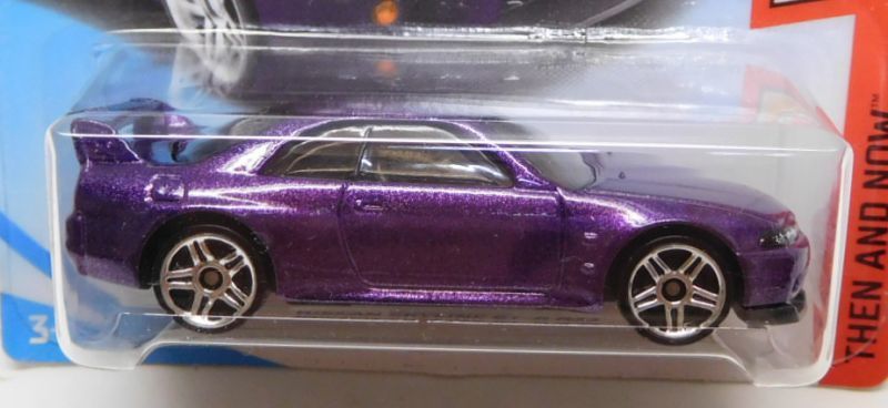 画像: 【NISSAN SKYLINE GT-R R33】 PURPLE/PR5(インターナショナル・ショートカード）