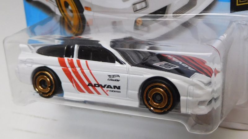 画像: 【'96 NISSAN 180SX TYPE X】WHITE/DD(ADVAN)(インターナショナル・ショートカード）