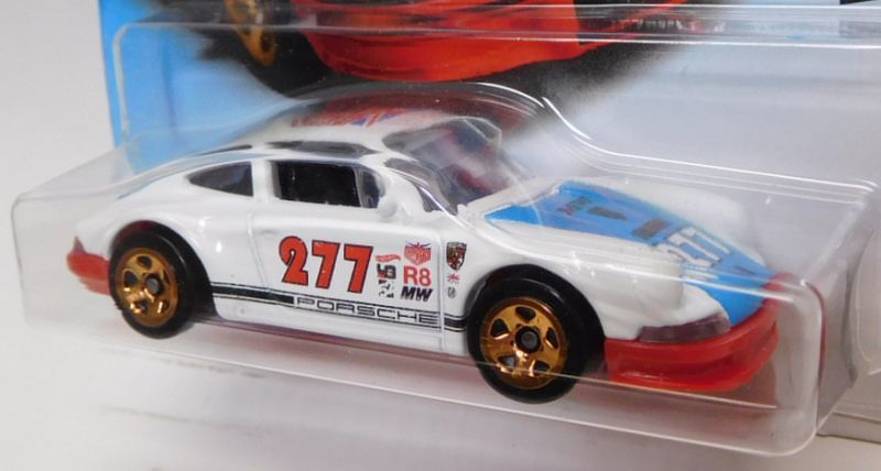 画像: 【"URBAN OUTLAW" '71 PORSCHE 911(REDシャーシ）】 WHITE/5SP(NEW CAST)(インターナショナル・ショートカード）