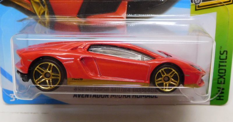 画像: 【LAMBORGHINI AVENTADOR MIURA HOMAGE】 RED/PR5(インターナショナル・ショートカード）