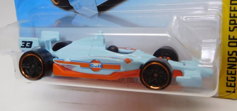 画像: 【INDY 500 OVAL】LT.BLUE/PR5 (GULF)(インターナショナル・ショートカード）