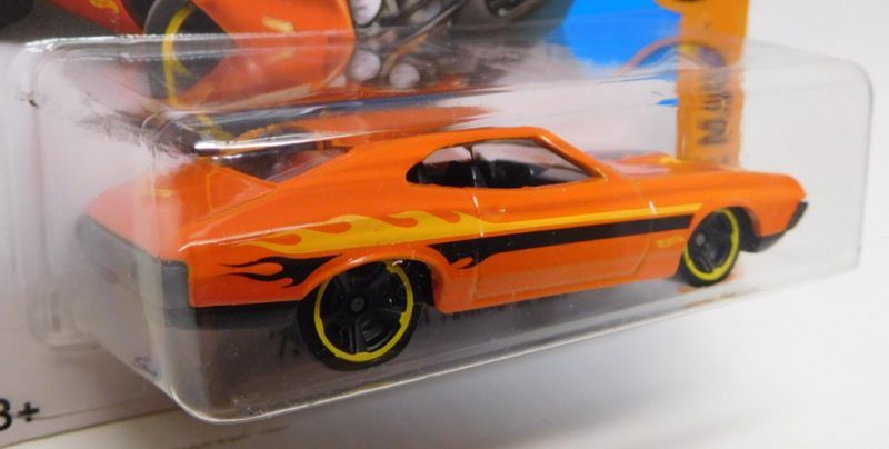 画像: 【'72 FORD GRAN TORINO SPORT】 ORANGE/MC5(インターナショナル・ショートカード）