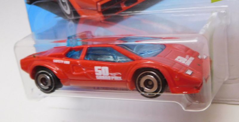 画像: 【LAMBORGHINI COUNTACH PACE CAR】 RED/DD (NEW CAST)(インターナショナル・ショートカード）