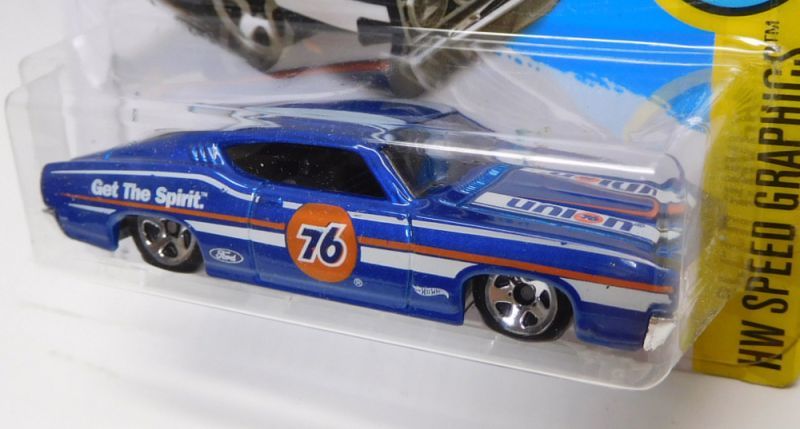 画像: 【'69 FORD TORINO TALLADEGA】 BLUE/5SP(インターナショナル・ショートカード）