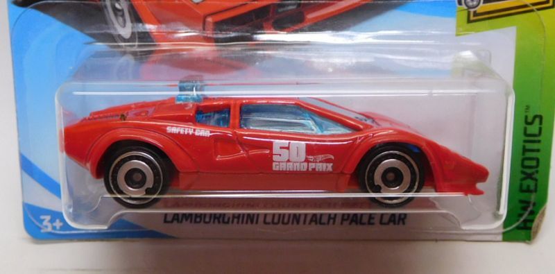 画像: 【LAMBORGHINI COUNTACH PACE CAR】 RED/DD (NEW CAST)(インターナショナル・ショートカード）