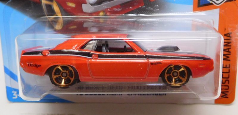 画像: 【'70 DODGE HEMI CHALLENGER】 RED/MC5(インターナショナル・ショートカード）