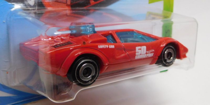 画像: 【LAMBORGHINI COUNTACH PACE CAR】 RED/DD (NEW CAST)(インターナショナル・ショートカード）