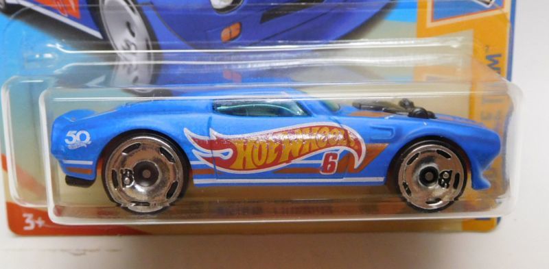 画像: 【'70 PONTIAC FIREBIRD】 RACE TEAM BLUE/50TH WHEELS(インターナショナル・ショートカード）