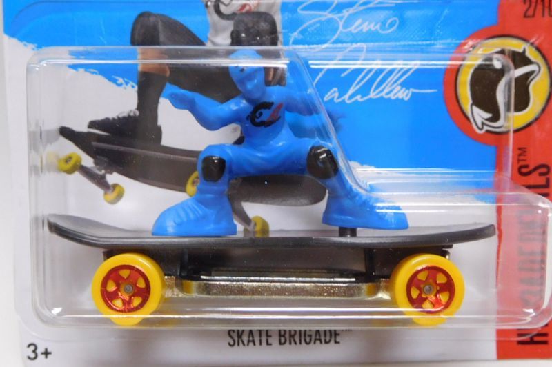 画像: 【SKATE BRIGADE】 BLACK-BLUE/5SP (Steve Caballero)(インターナショナル・ショートカード）