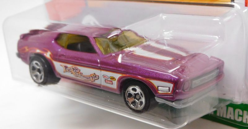 画像: 2018 TARGET EXCLUSIVE HW 50th THROWBACK S2【'71 MUSTANG MACH 1】PURPLE/5SP