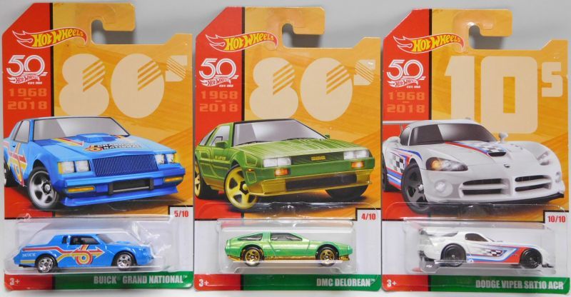 画像: 2018 TARGET EXCLUSIVE HW 50th THROWBACK S2【Bアソート 10種セット】