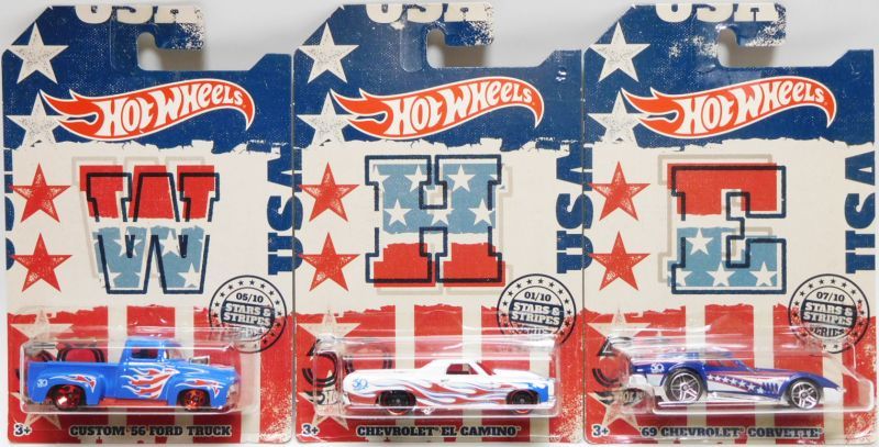 画像: 2018 WALMART EXCLUSIVE STARS AND STRIPES COLLECTION 【10種セット】