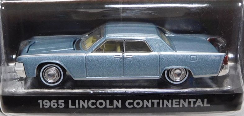 画像: 2018 GREENLIGHT HOBBY EXCLUSIVE 【1965 LINCOLN CONTINENTAL】 LT.BLUEGRAY/RR