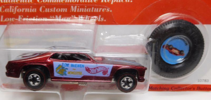 画像: 1993 VINTAGE COLLECTION 【MONGOOSE ('70 PLYMOUTH DUSTER FUNNY CAR)】 MET.RED/RL