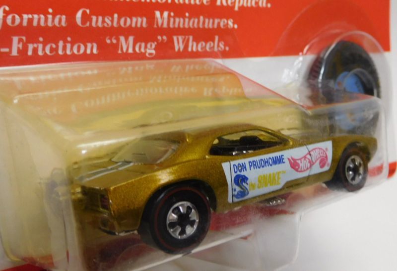 画像: 1993 VINTAGE COLLECTION 【SNAKE ('70 PLYMOUTH BARRACUDA FUNNY CAR)】 YELLOWGOLD/RL