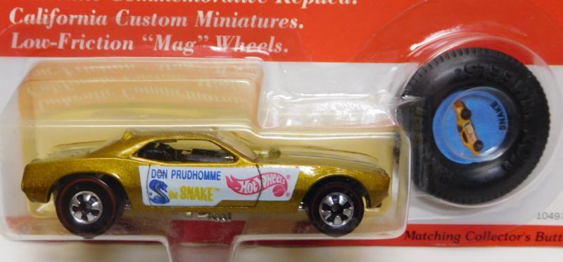 画像: 1993 VINTAGE COLLECTION 【SNAKE ('70 PLYMOUTH BARRACUDA FUNNY CAR)】 YELLOWGOLD/RL