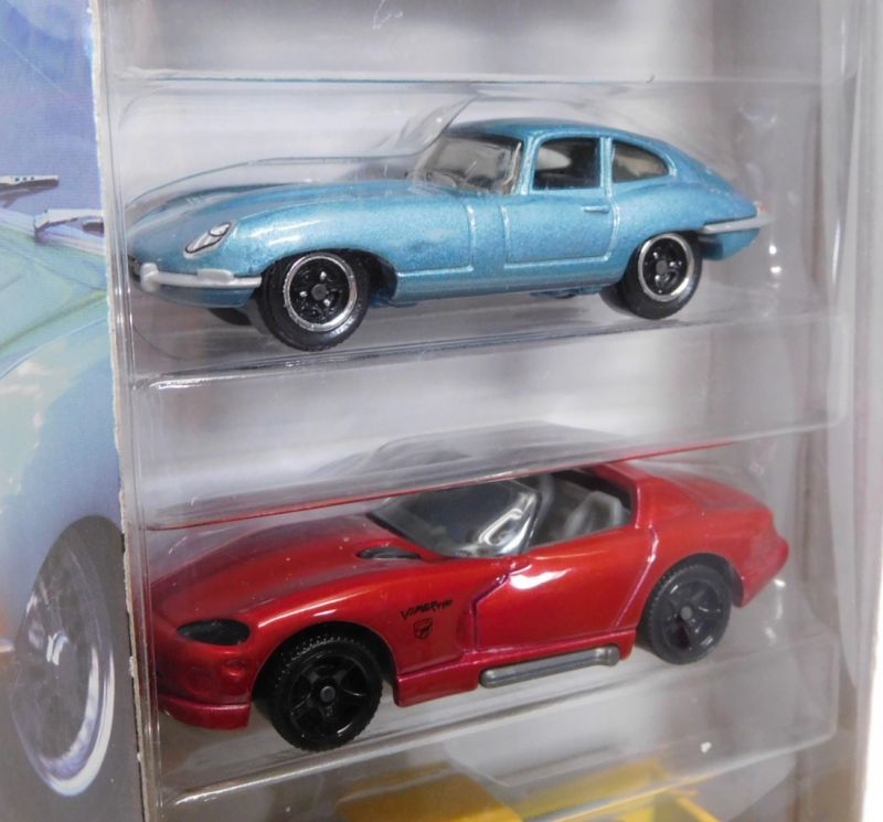 画像: 2018 MATCHBOX 5PACK 【COFFEE CRUISERS】'63 Cadillac Hearse /´56 Buick Century Police/´61 Jaguar E-Type Coupe/Dodge Viper RT/10/´56 Ford Pick-Up(MOONEYES)