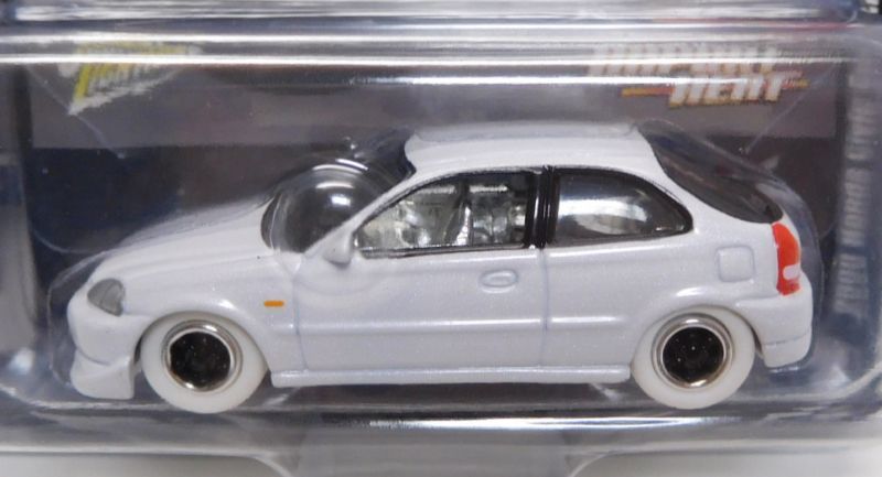 画像: 2018 JOHNNY LIGHTNING - IMPORT HEAT  "MIJO EXCLUSIVE" 【2000 HONDA CIVIC CUSTOM】 WHITE/RR (WHITE LIGHTNING）