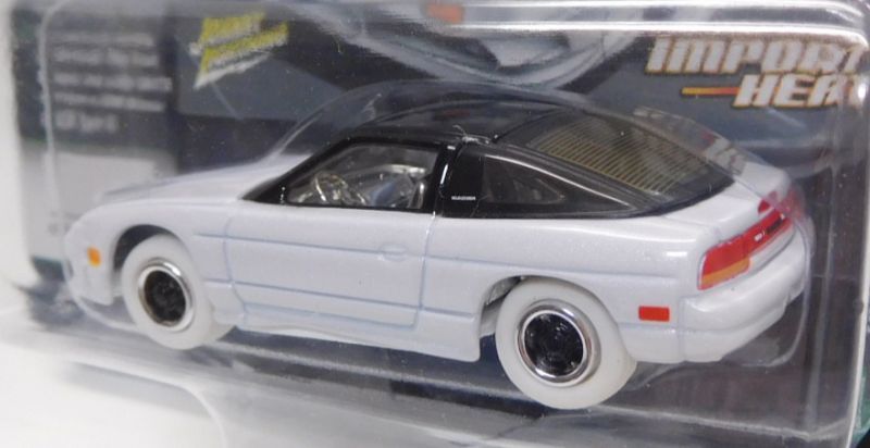 画像: 2018 JOHNNY LIGHTNING - IMPORT HEAT  "MIJO EXCLUSIVE" 【1990 NISSAN 240SX CUSTOM】 WHITE/RR (WHITE LIGHTNING）