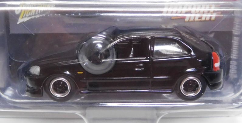 画像: 2018 JOHNNY LIGHTNING - IMPORT HEAT  "MIJO EXCLUSIVE" 【2000 HONDA CIVIC CUSTOM】 C.G.BLACK/RR(予約不可）