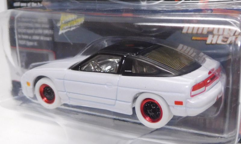 画像: 2018 JOHNNY LIGHTNING - IMPORT HEAT  "MIJO EXCLUSIVE" 【1990 NISSAN 240SX CUSTOM】WHITE/RR (WHITE LIGHTNING）