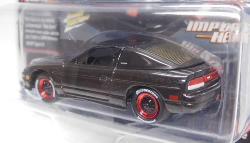 画像: 2018 JOHNNY LIGHTNING - IMPORT HEAT  "MIJO EXCLUSIVE" 【1990 NISSAN 240SX CUSTOM】 SUPER BLACK/RR(予約不可）