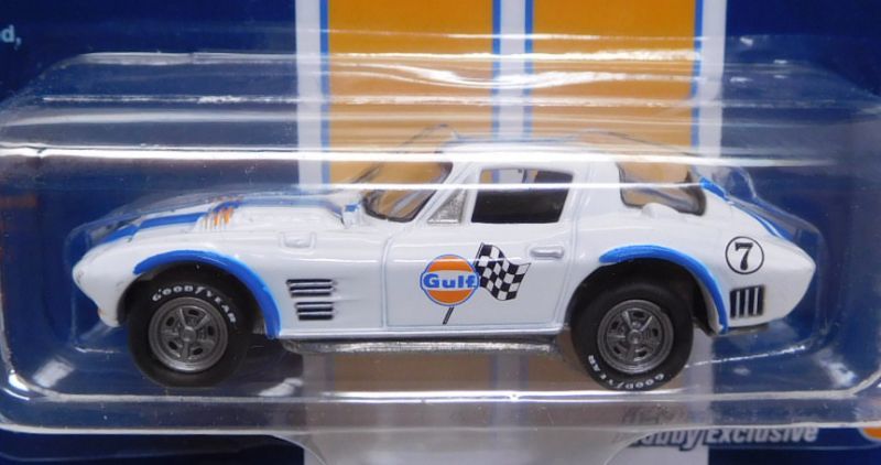 画像: 2018 JOHNNY LIGHTNING - HOBBY EXCLUSIVE 【"GULF" 1963 CHEVROLET CORVETTE GRAND SPORT】 WHITE/RR