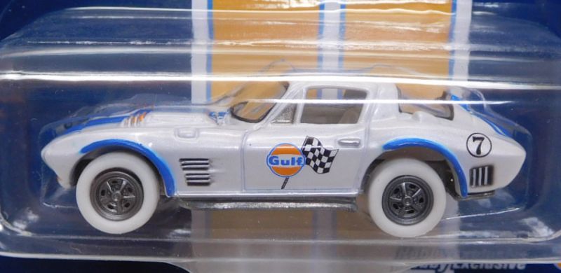 画像: 2018 JOHNNY LIGHTNING - HOBBY EXCLUSIVE 【"GULF" 1963 CHEVROLET CORVETTE GRAND SPORT】 WHITE/RR (WHITE LIGHTNING）