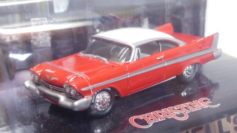 画像: 2018 JOHNNY LIGHTNING - DIORAMA 【"CHRISTINE" 1958 PLYMOUTH FURY】 RED/RR