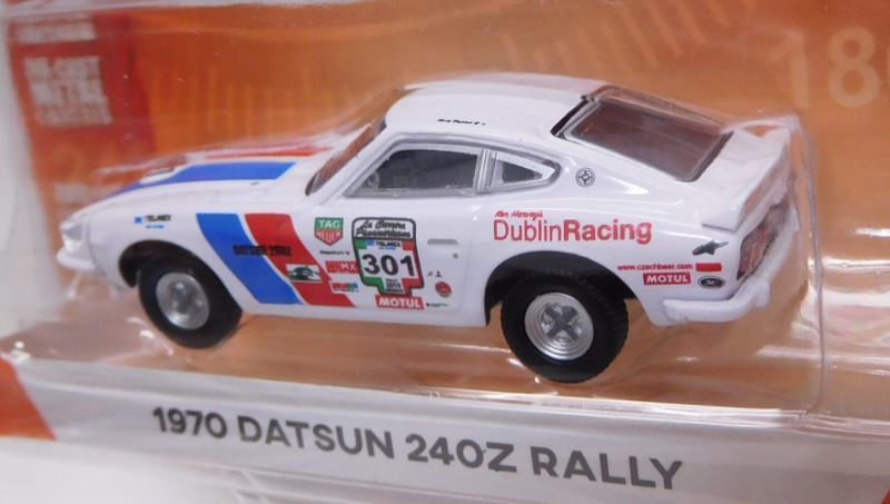 画像: 2018 GREENLIGHT TOKYO TORQUE S3 【1970 DATSUN 240Z RALLY】 WHITE/RR