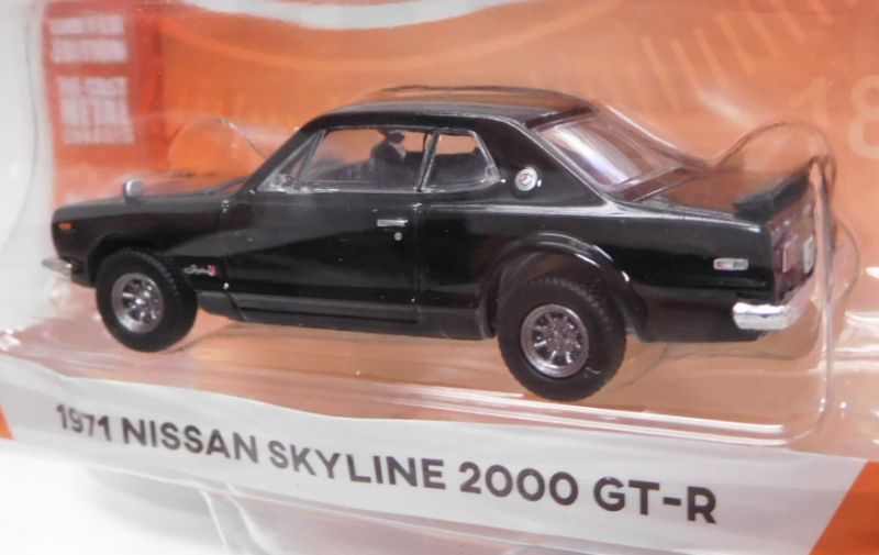 画像: 2018 GREENLIGHT TOKYO TORQUE S3 【1971 NISSAN SKYLINE 2000 GT-R】 BLACK/RR