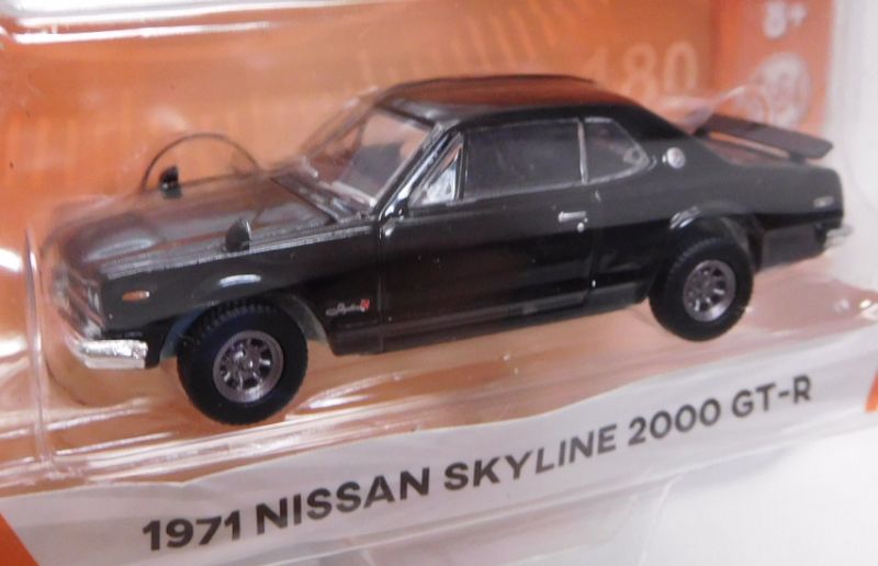 画像: 2018 GREENLIGHT TOKYO TORQUE S3 【1971 NISSAN SKYLINE 2000 GT-R】 BLACK/RR