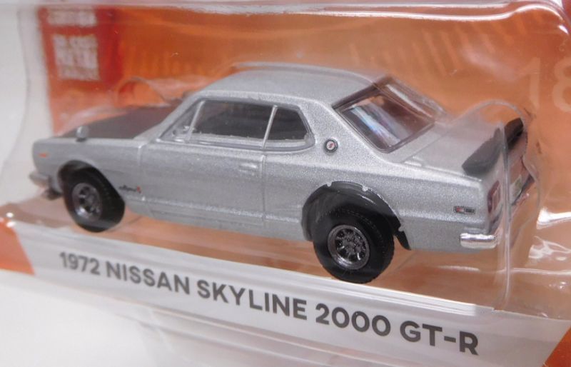 画像: 2018 GREENLIGHT TOKYO TORQUE S3 【1972 NISSAN SKYLINE 2000 GT-R】 SILVER/RR