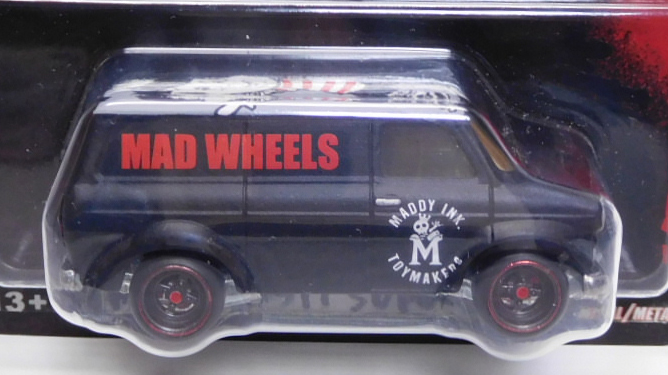 画像: MAD WHEELS (マッドホイール） 【FOR TRANSIT SUPER VAN "LOWERED"(カスタム完成品）】 FLAT BLACK/RR （送料サービス適用外） 