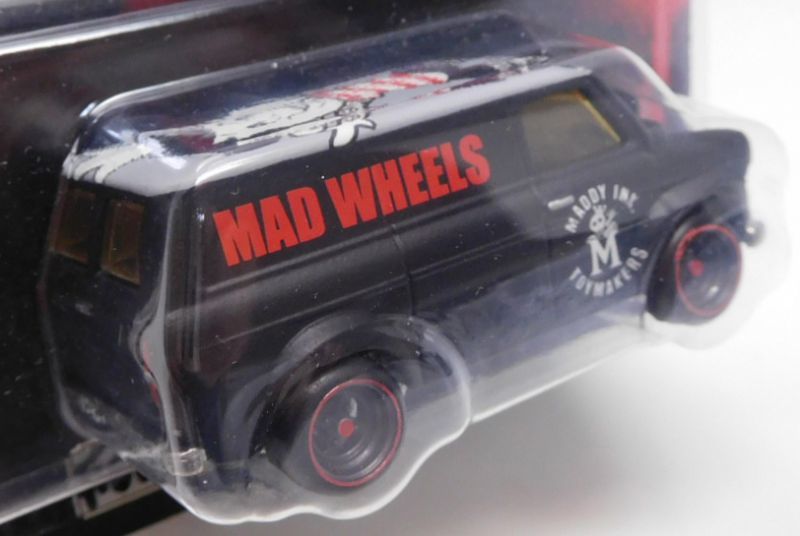 画像: MAD WHEELS (マッドホイール） 【FOR TRANSIT SUPER VAN "LOWERED"(カスタム完成品）】 FLAT BLACK/RR （送料サービス適用外） 