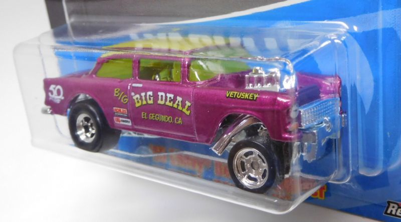 画像: 2018 HW 50th FAVORITES 【'55 CHEVY BEL AIR GASSER】 MAGENTA/RR (予約不可）