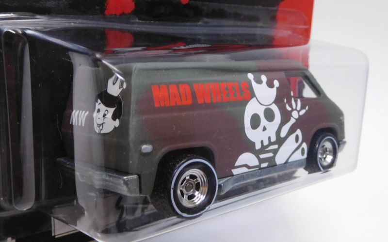 画像: MAD WHEELS (マッドホイール） 【SUPER VAN (カスタム完成品）】 FLAT OLIVE CAMO/RR （送料サービス適用外） 