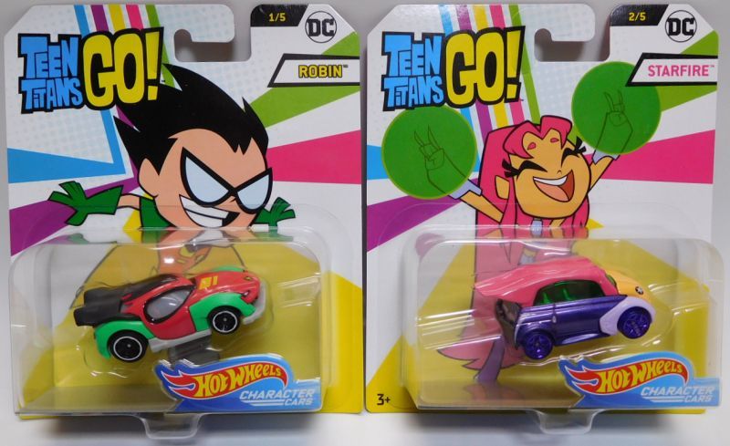 画像: 2018 ENTERTAINMENT CHARACTERS "DC COMICS"【"TEEN TITANS GO!" 5種セット】ROBIN/STARFIRE/BEAST BOY/RAVEN/CYBORG(予約不可）