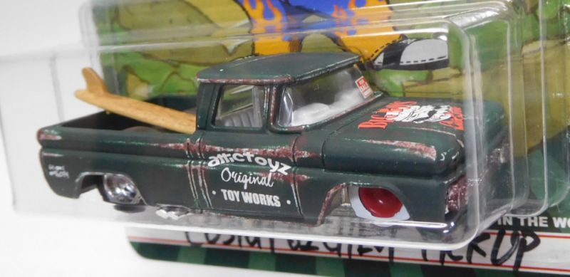 画像: BIG BOYS CUSTOM  【"attictoyz" CUSTOM '62 CHEVY PICKUP (カスタム完成品）】DK.GREEN-サビ-BROWN/RR （送料サービス適用外） 