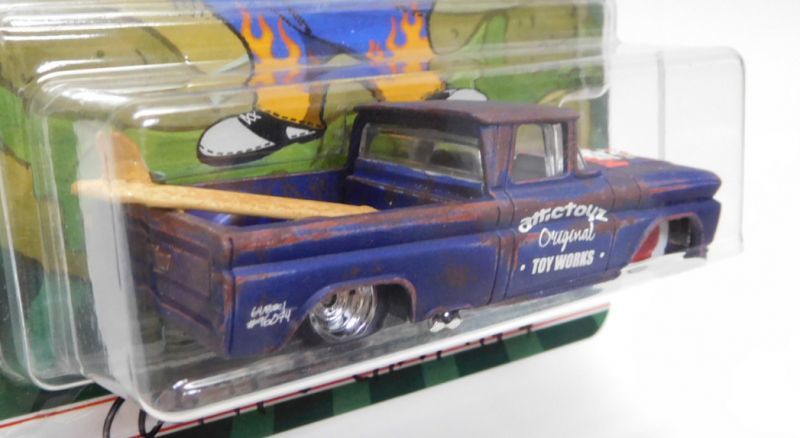 画像: BIG BOYS CUSTOM  【"attictoyz" CUSTOM '62 CHEVY PICKUP (カスタム完成品）】BLUE-サビ-BROWN/RR （送料サービス適用外） 