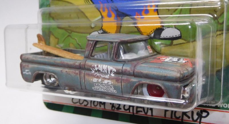 画像: BIG BOYS CUSTOM  【"attictoyz" CUSTOM '62 CHEVY PICKUP (カスタム完成品）】LT.GREEN-サビ-BROWN/RR （送料サービス適用外） 