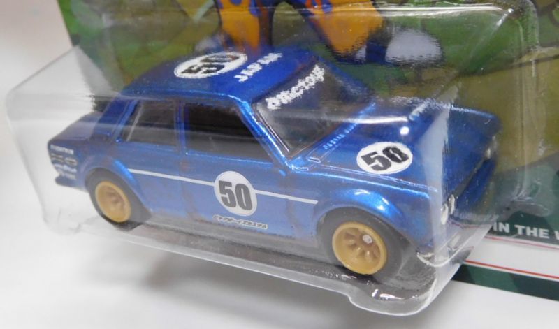 画像: BIG BOYS CUSTOM  【DATSUN BLUEBIRD 510 (カスタム完成品）】BLUE/RR(GOLD WHEELS) （送料サービス適用外） 