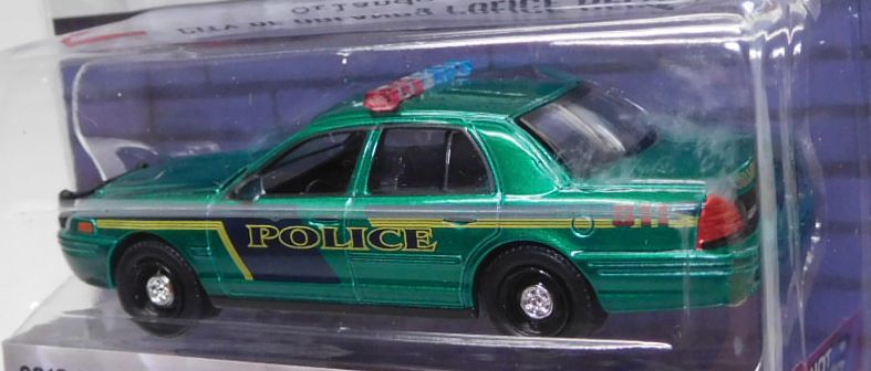 画像: 2018 GREENLIGHT HOT PURSUIT S28 【2010 FORD CROWN VICTORIA POLICE INTERCEPTOR】 GREEN/RR (CITY OF ORLANDO POLICE DEPARTMENT)(GREEN MACHINE)