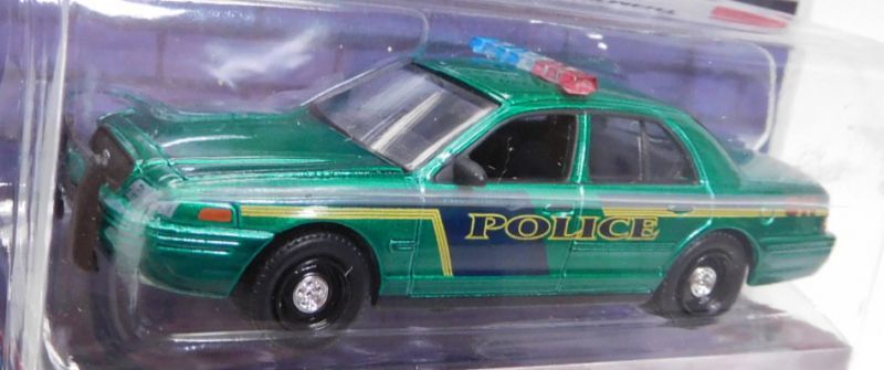 画像: 2018 GREENLIGHT HOT PURSUIT S28 【2010 FORD CROWN VICTORIA POLICE INTERCEPTOR】 GREEN/RR (CITY OF ORLANDO POLICE DEPARTMENT)(GREEN MACHINE)