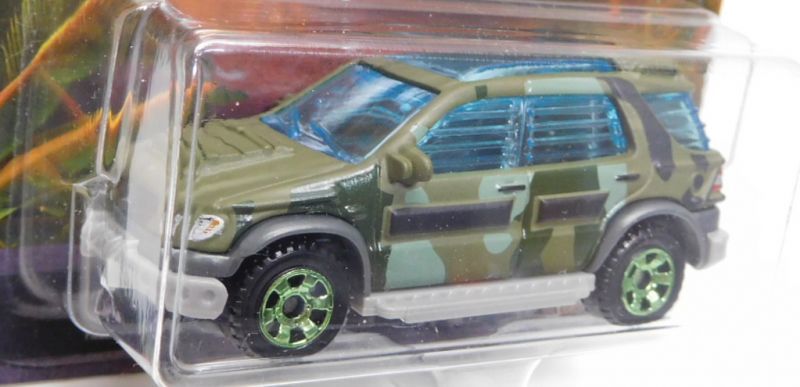 画像: 2018 MATCHBOX "JURASSIC WORLD" LEGACY COLLECTION  【'97 MERCEDES-BENZ ML320】  OLIVE CAMO(予約不可）