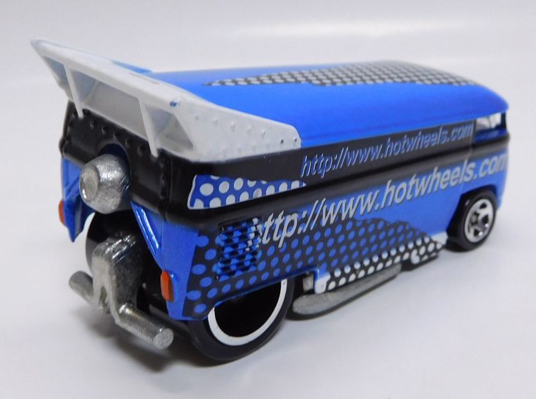 画像: LOOSE - HW.COM EXCLUSIVE 【.COM VW DRAG BUS #2】　BLUE/5SP(ウイング塗装劣化？）